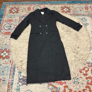 Avec les Filles wool blend trench coat size medium